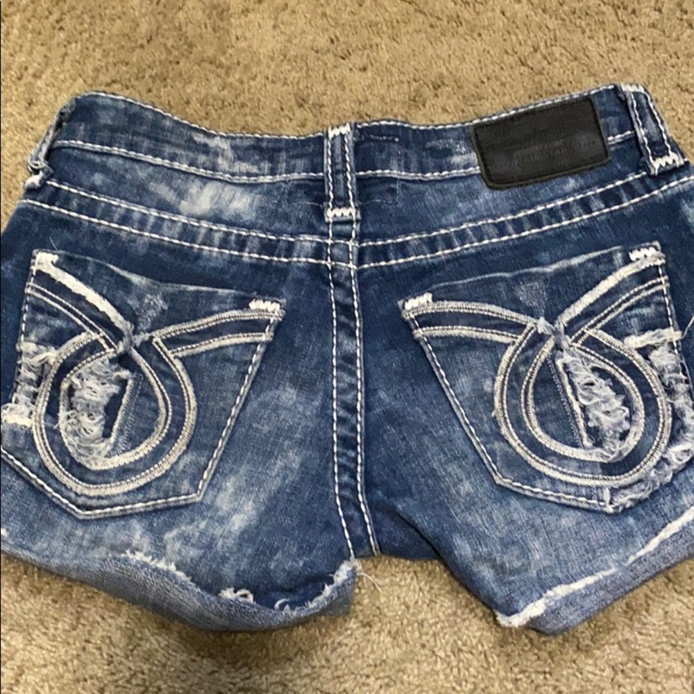 Big star jean shorts